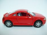 L121 - Audi Tt Coupe - Kinsmart - 1:32 12,5 cm vermelho