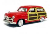 FORD WOODY WAGON 1949 VREMELHO