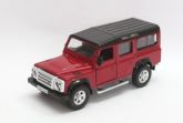 Land Rover Defender vermelha